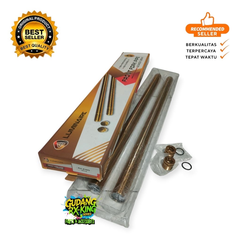 As Sok Depan Gold As 30 RX king plus Baud Tutup Sok