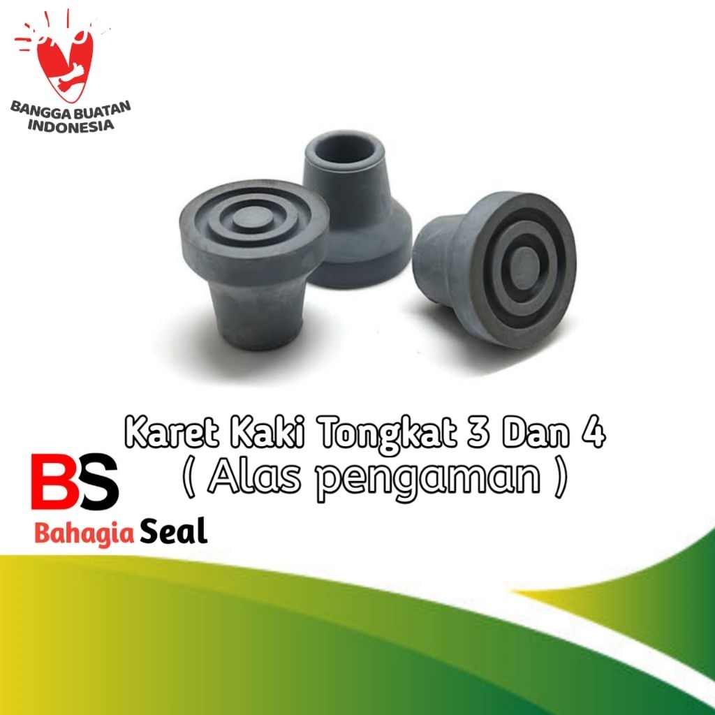 Karet alas kaki Tongkat 3 dan 4