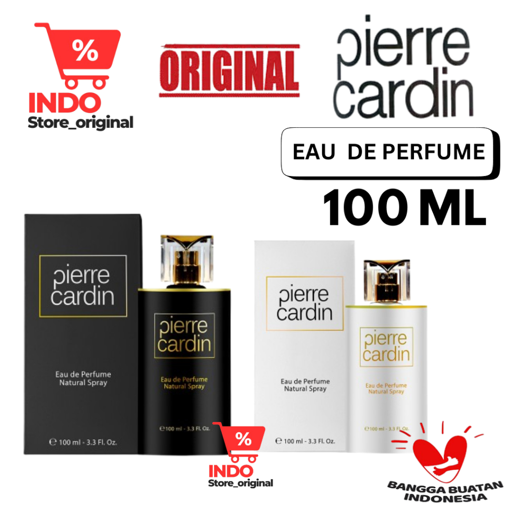 PIERRE CARDIN EDT Eau De Perfume 100 ml Parfum Wangi ORIGINAL BPOM