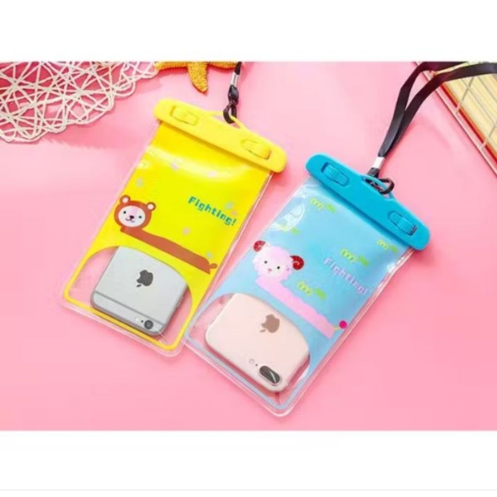 Waterproff Pouch Gantung/Pouch Hp anti Air dan Debu / Sarung Hp Waterproff