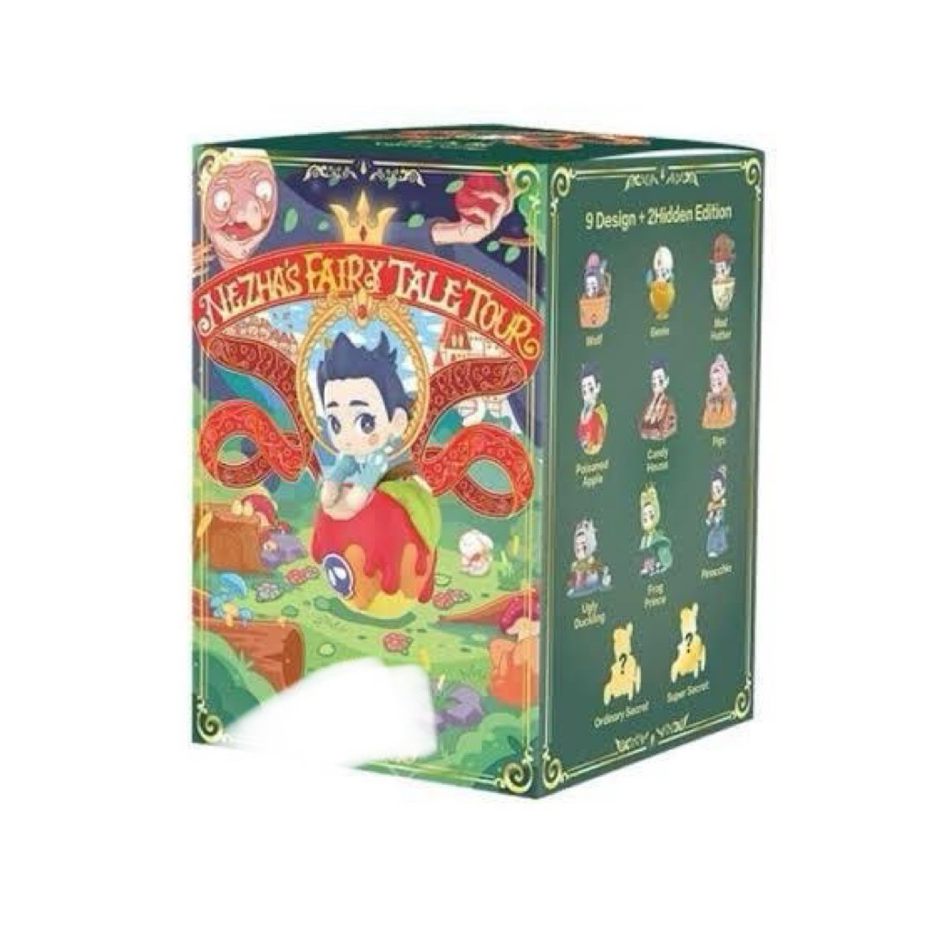 Pop Mart Fei Ren Zai Nezha Fairy Tale Tour Series Blind Box