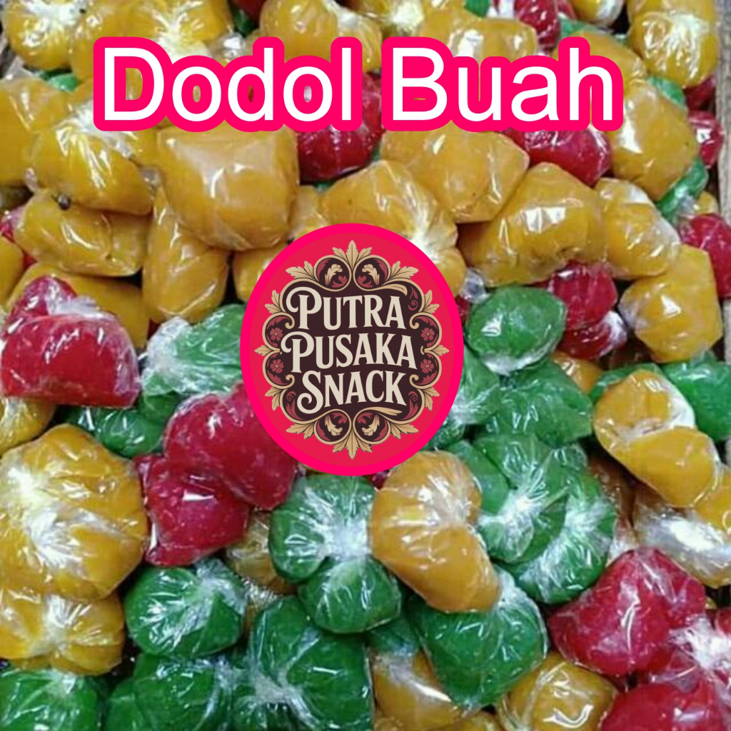 Dodol Garut Putra Pusaka DODOL BUAH-BUAHAN (ASEM) Aneka Rasa Asli Khas Garut