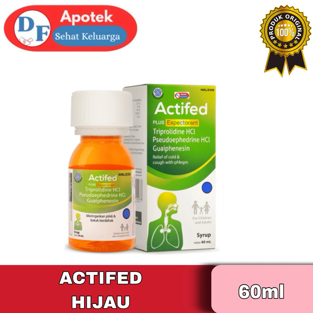 ACTIFED HIJAU - FLU dan BATUK BERDAHAK