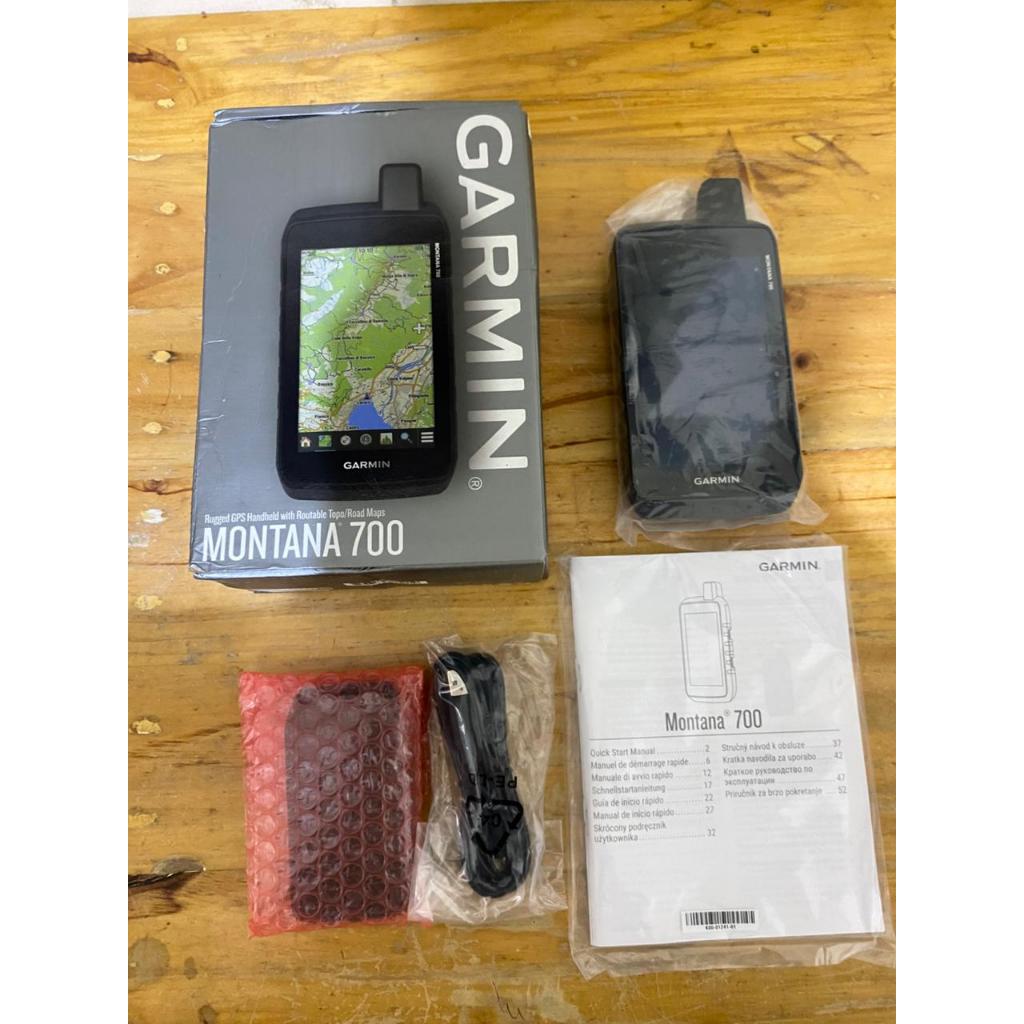 GPS Garmin Montana 700 Second Mulus Komplit / GPS Handheld Hiking Touchscreen