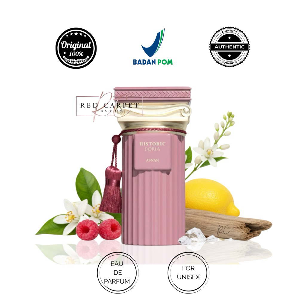 PARFUM AFNAN HISTORIC DORIA EDP 100ml for unisex