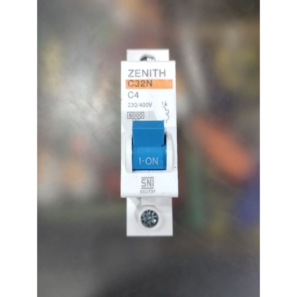 MCB ZENITH C4 AMPERE SNI (MINIATURE CIRCUIT BREAKER)