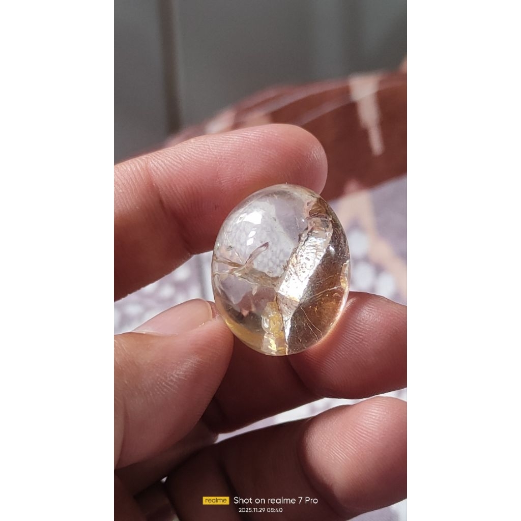 Natural batu kecubung karang 48.15cts