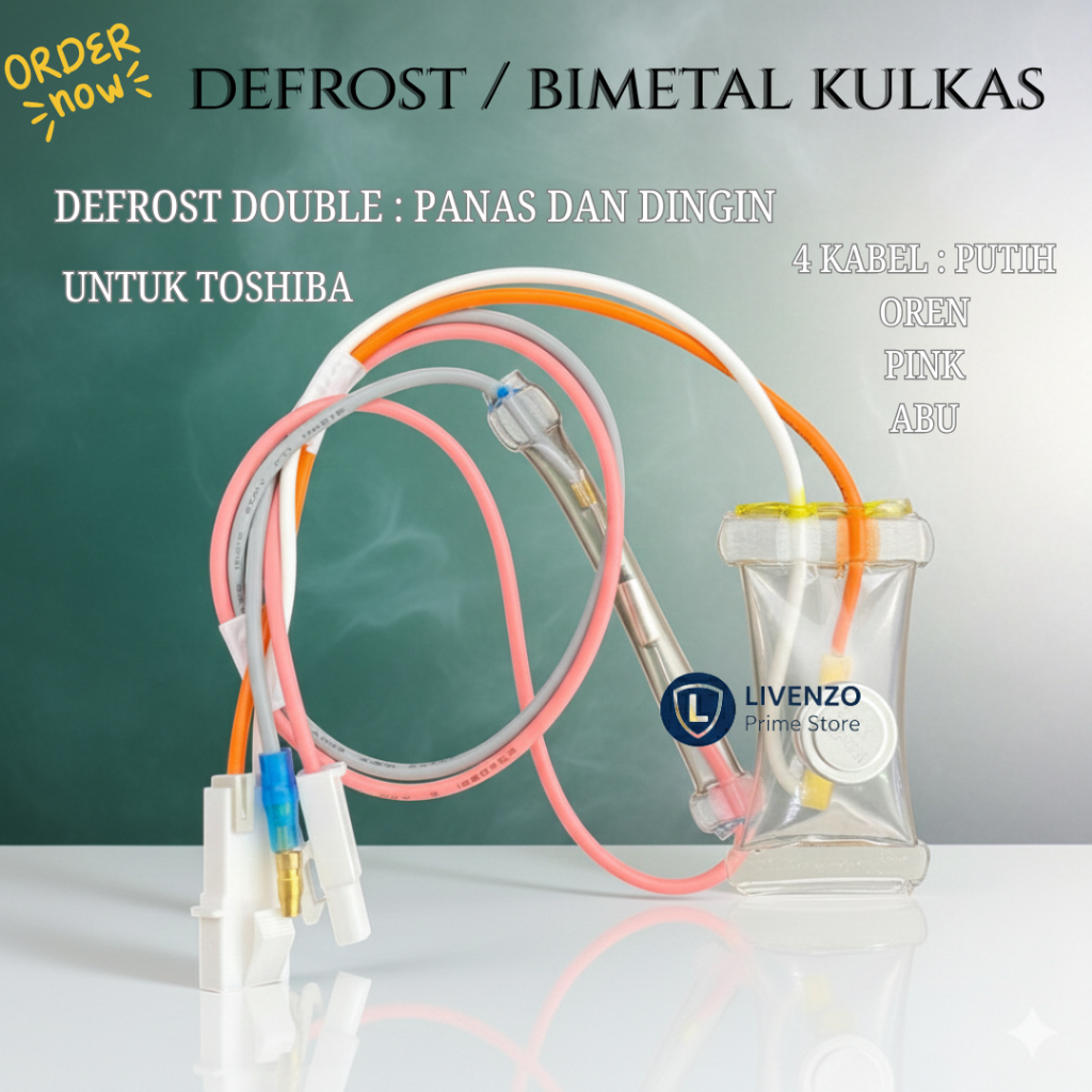 FUSE TOSHIBA SINGLE | BIMETAL TOSHIBA | DEFROST TOSHIBA | FUSE DEFROST TOSHIBA