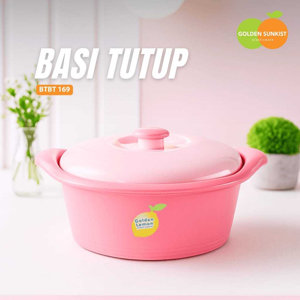 BTBT 169 Basi Bulat Kecil Tempat Sayur Food Grade 28cm x 14,5cm