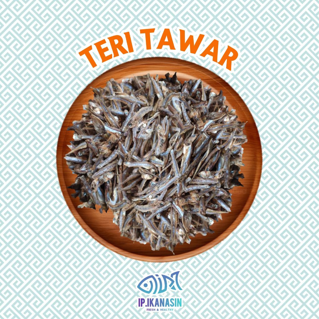 TERI TAWAR Ikan Asin Teri Tawar Kering Gurih