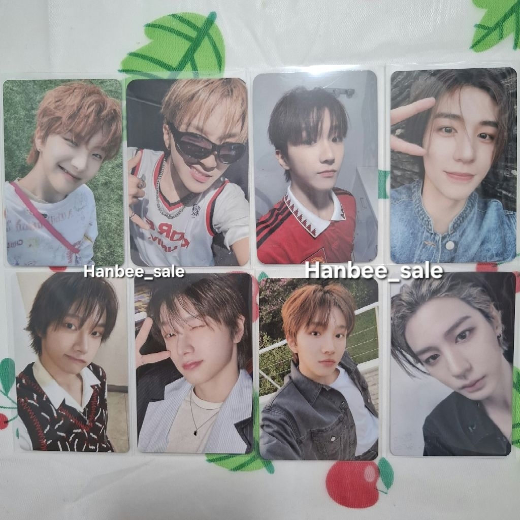 Photocard Boynextdoor official Leehan sg24 jidat Woonhak kacamata jersey Sunhho Boylife The Action N