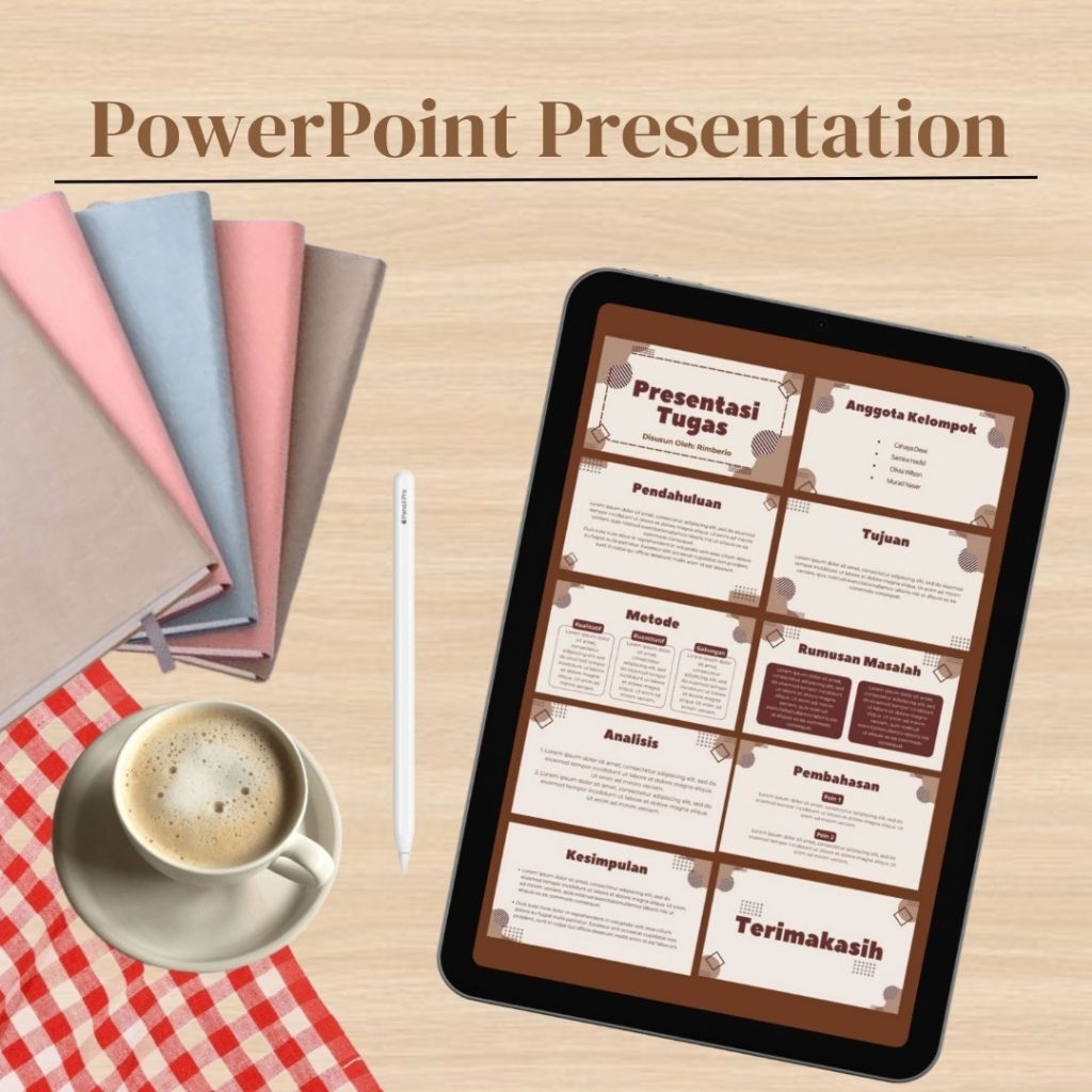 Jasa Desain Canva | PowerPoint Presentation [PPT] (Custom sesuai keinginanmu)