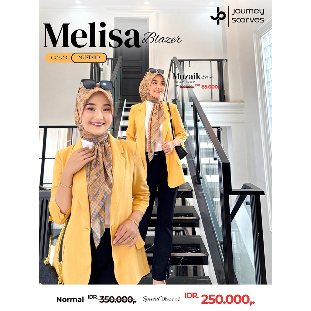 Promo Melisa Blazer by Journey Scarves original