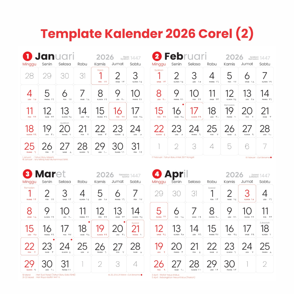 TEMPLATE KALENDER 2026 Corel CDR AI PSD PDF SVG CANVA (2)