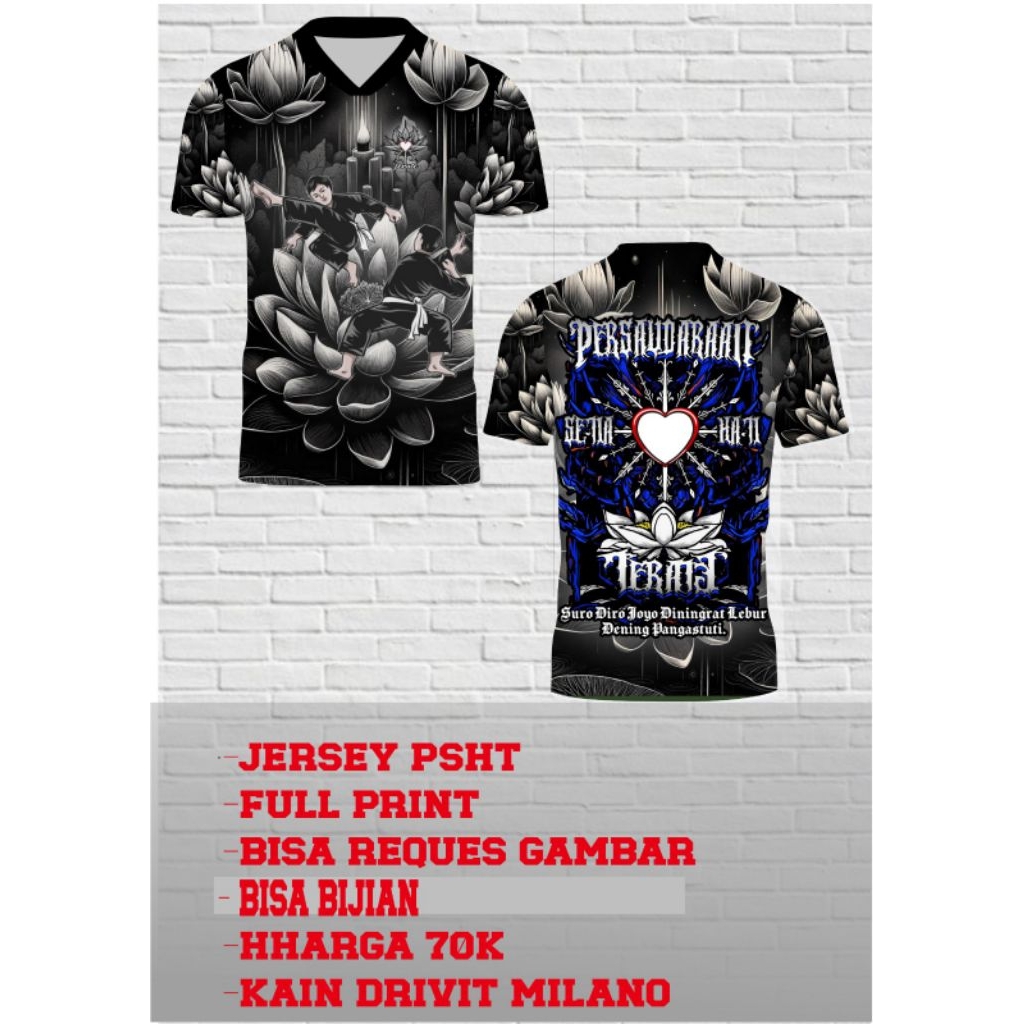 Jersey PSHT,,Kaos PSHT,,kaos PSHW,,SH Terate