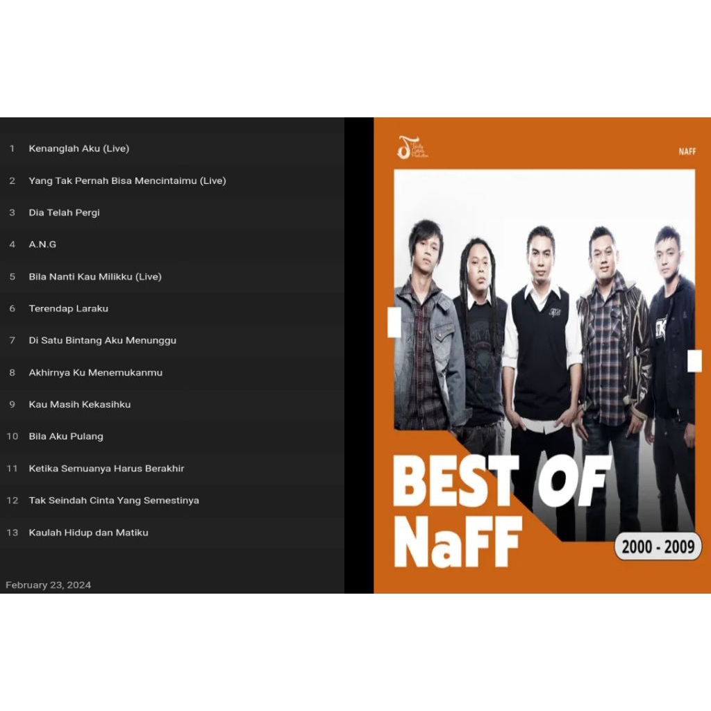 naff best of naff cd album 2024