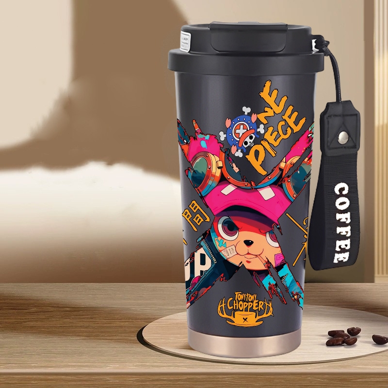 Tumbler termo One Piece 1 500ml dinding ganda isolasi panas dan dingin hingga 12 jam bahan stainless