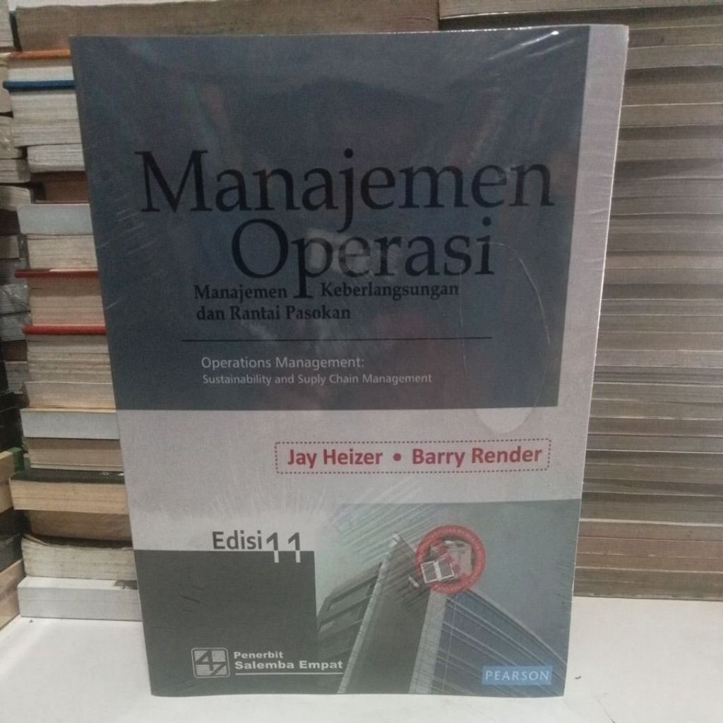 MANAJEMEN OPERASI EDISI 11 BARRY RENDER
