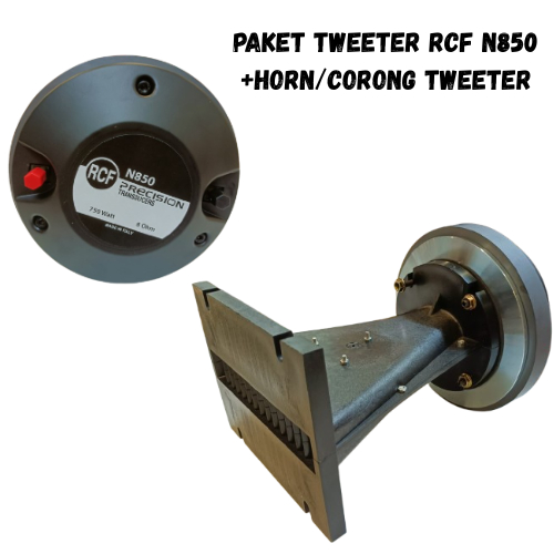 PAKETAN TWEETER + CORONG TWEETER N850 + CORONG FREE BAUT