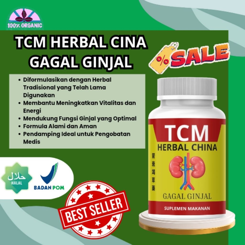 TCM Herbal Cina Solusi Tepat Untuk Penyakit Gagal Ginjal