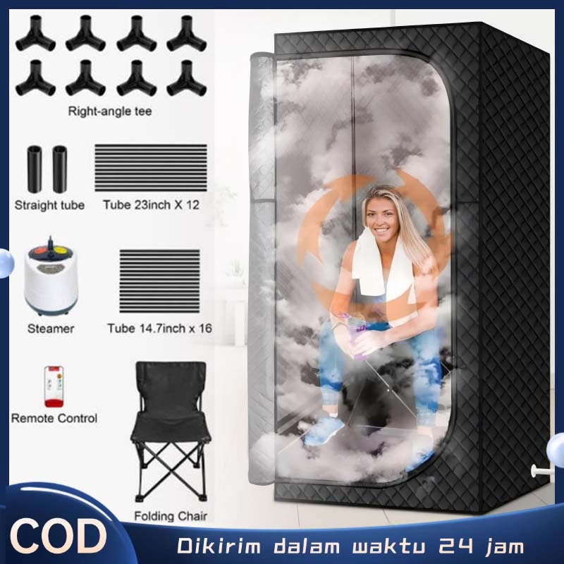 Alat Sauna Full Body Kotak Sauna Sauna Portable Spa Low Watt Tempat Sauna Spa Portable