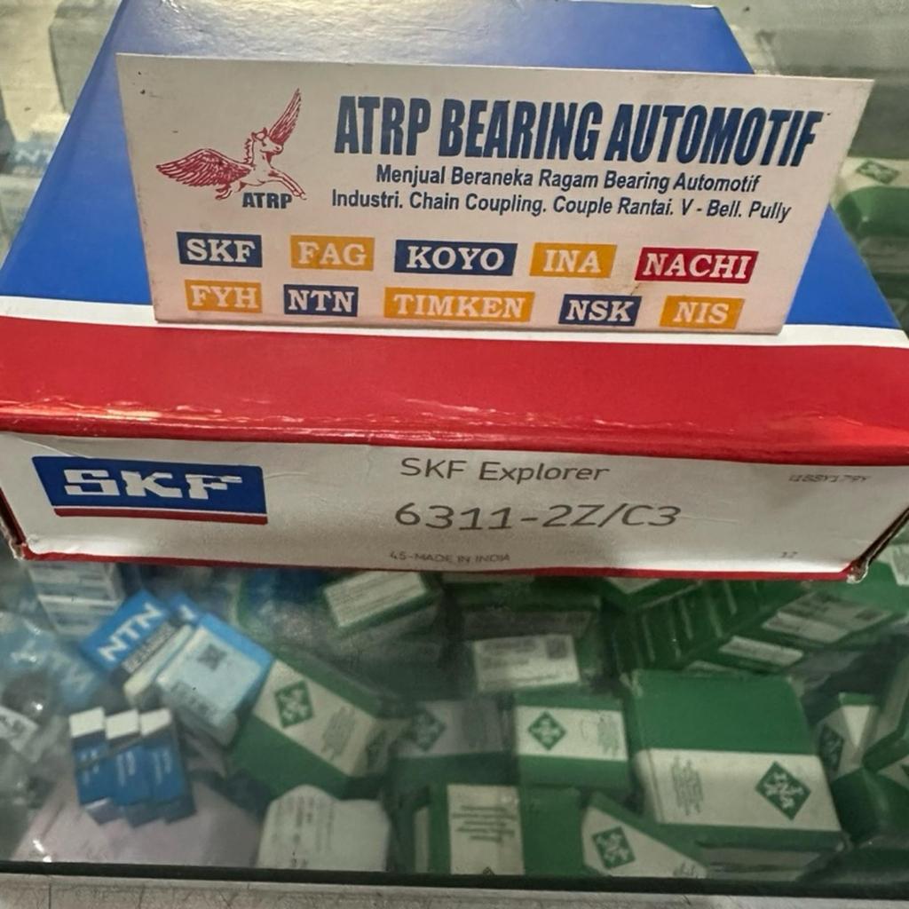BALL BEARING 6311 2Z/C3 6311 ZZ C3 SKF ORIGINAL