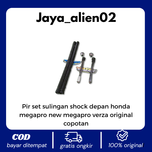 Pir set sulingan shock depan honda  megapro new megapro verza original copotan