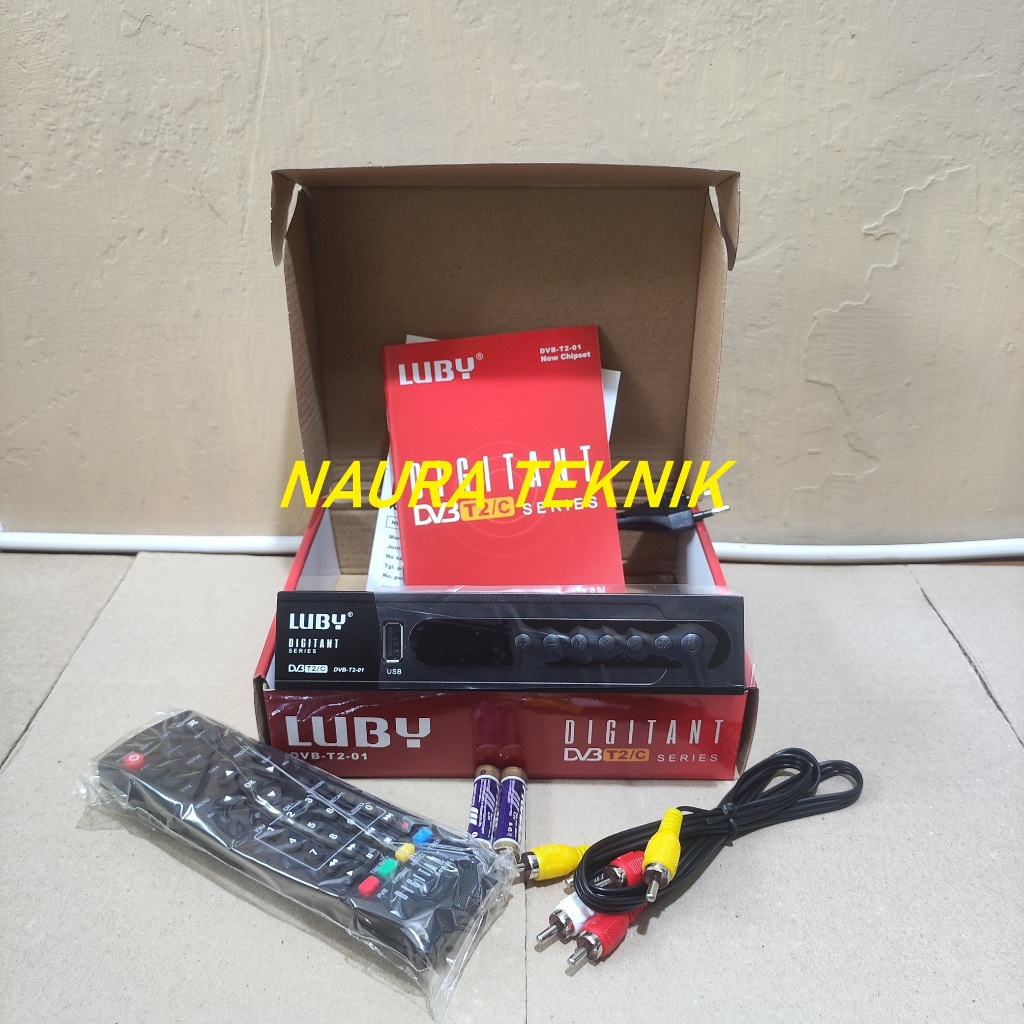 Set Top Box Luby DVB-T2-01