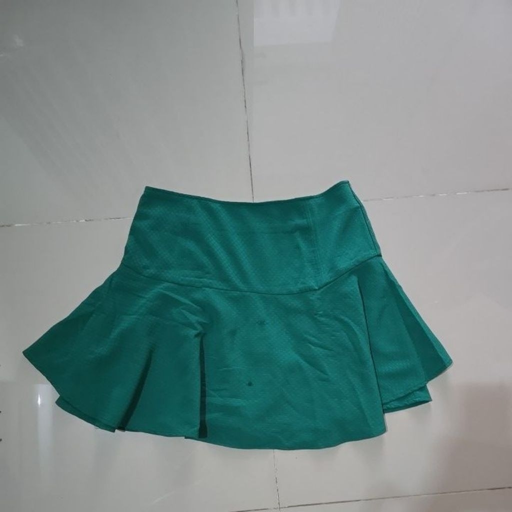 rok hijau skirt wanita rok bigsize acara natal hijau natal christmas