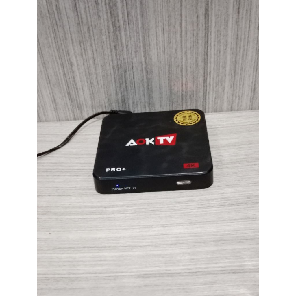 AOK TV Box PRO+ 4K – Android TV Box Murah | Bekas Normal | YouTube IPTV”