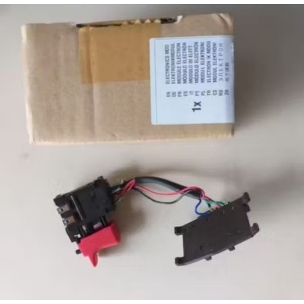 SWITCH SAKLAR MODUL MESIN BOR BOSCH CORDLESS/ BATTRE GSB 180 Li
