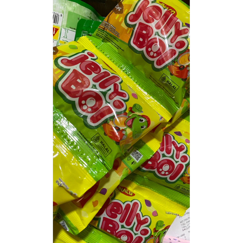 JELLY BOI RENCENG 10 pack / 1 pack isi 3 cup jelly / INACO JELLY