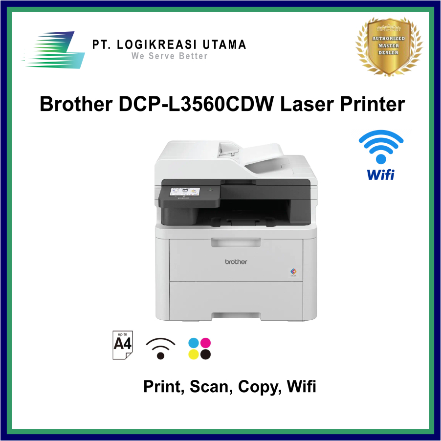 Brother DCP-L3560CDW Printer Laser Warna Multifungsi