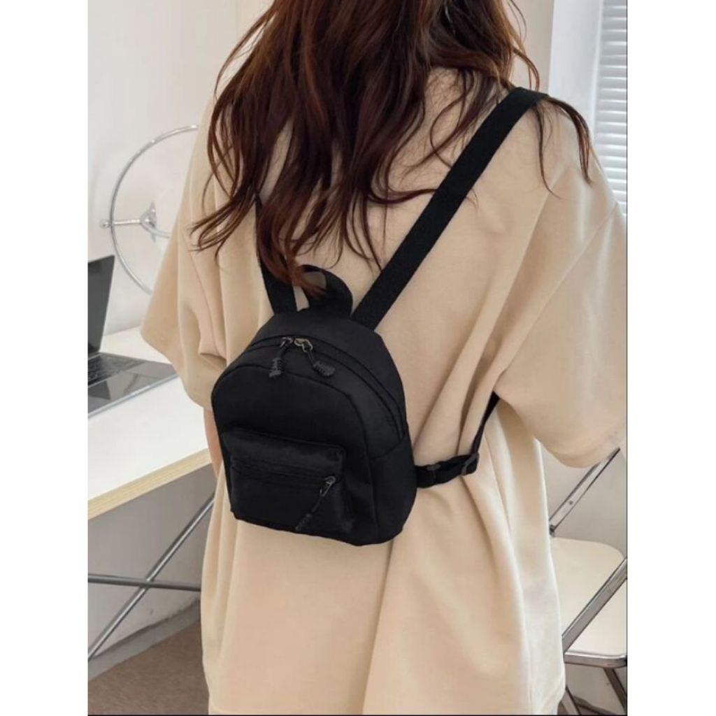 ZAHAIR / Tas ransel mini wanita dewasa tas main tas simple terbaru