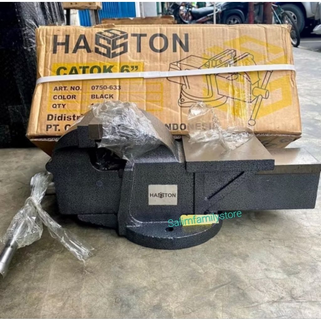 Catok Meja / Ragum Bais Meja Bais Duduk 6" Hasston