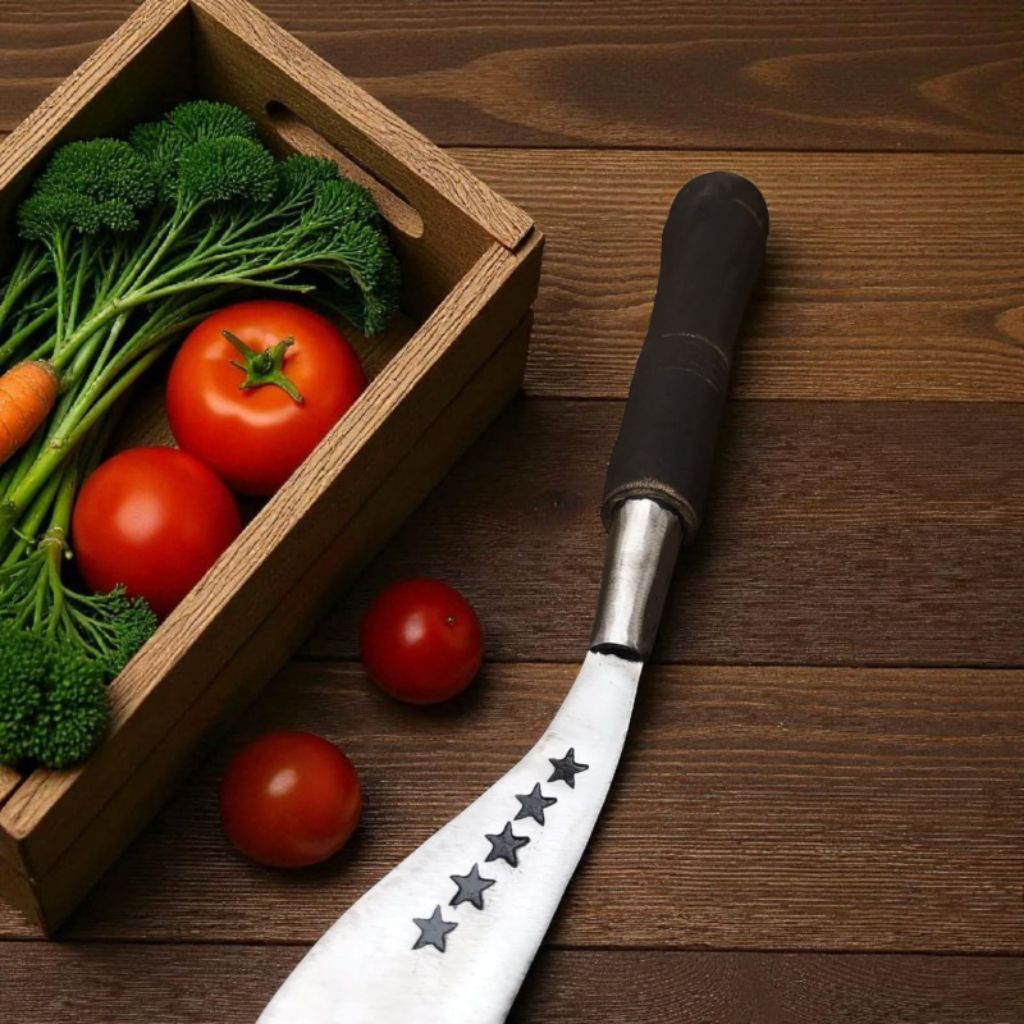 alat pertanian perkebunan sabit bintang lima bahan baja asli murni