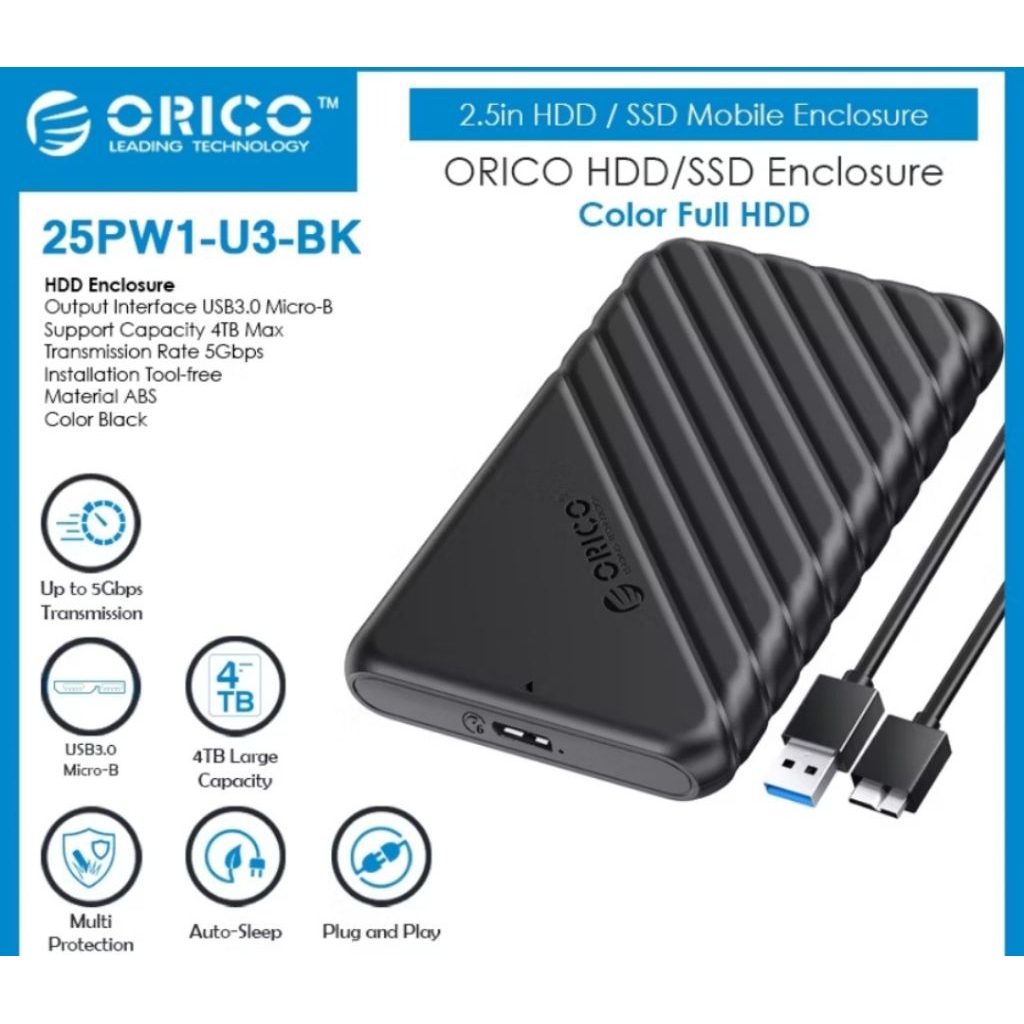 HDD enclosure 2,5 inchi orico