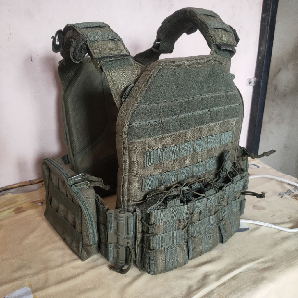 vest/rompi tempur Durhaim Green Mamba, Original