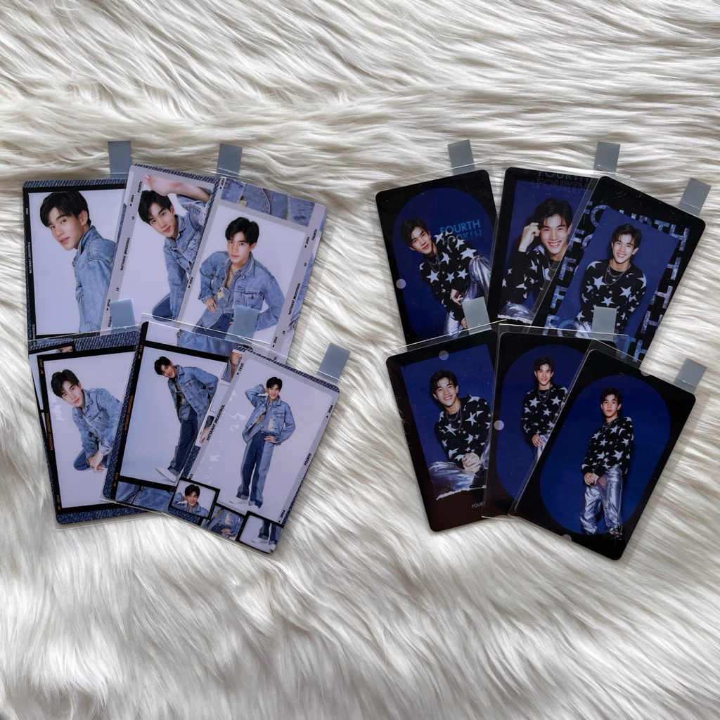 [Get All] Official Photocard Fourth Nattawat Shining Stunning Series Set GMMTV Gemini Norawit Gemini