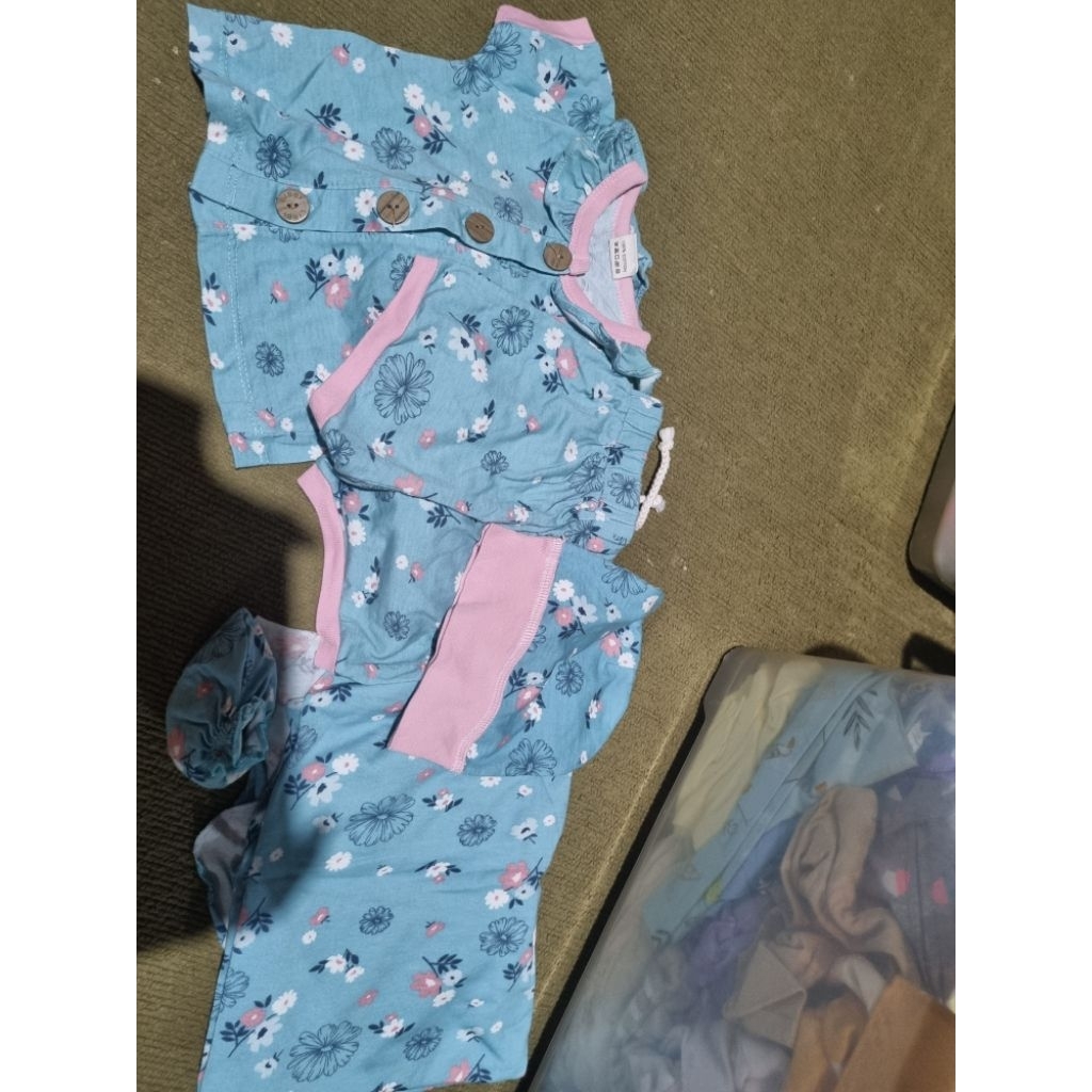 Preloved bedong libby set