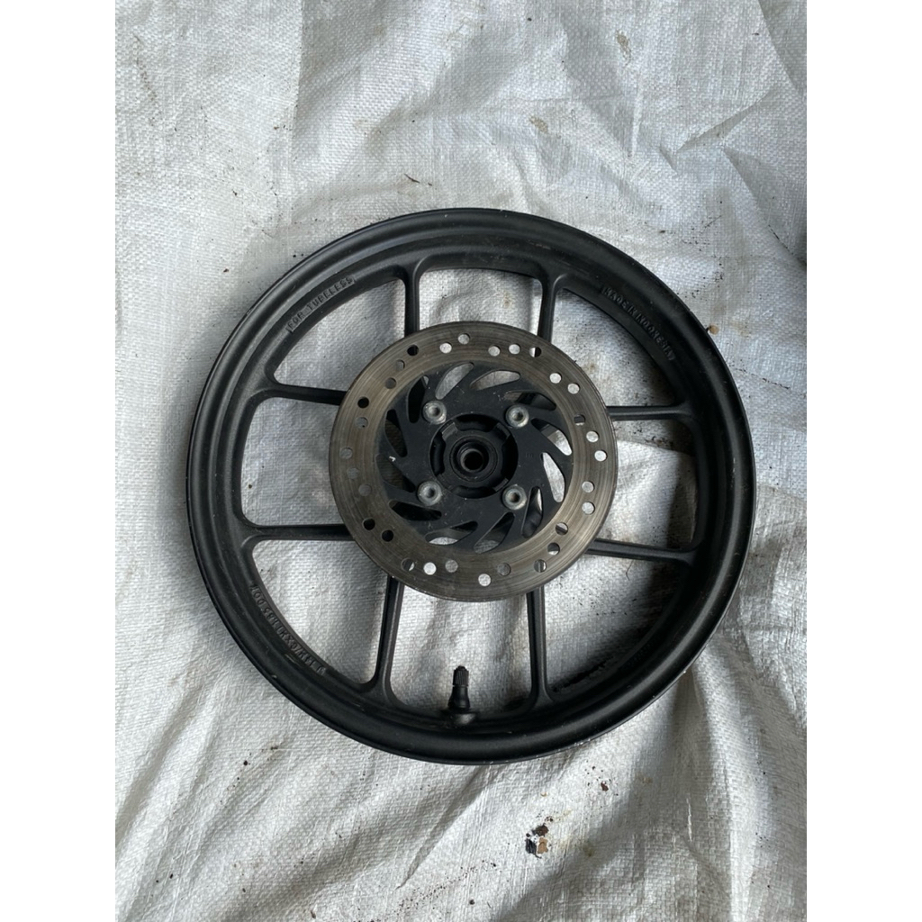 Pelek Velg roda depan honda Genio beat deluxe beat led new 2020-2023 original lepasan copotan motor