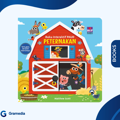 Gramedia Medan - Buku Interaktif PAUD: Peternakan