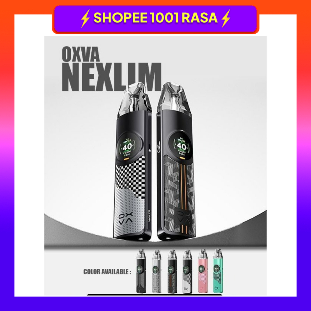 OXVA NEXLIM NEW COLOR POD KIT 40W 1500mAh 100% ORIGINAL BY OXVA