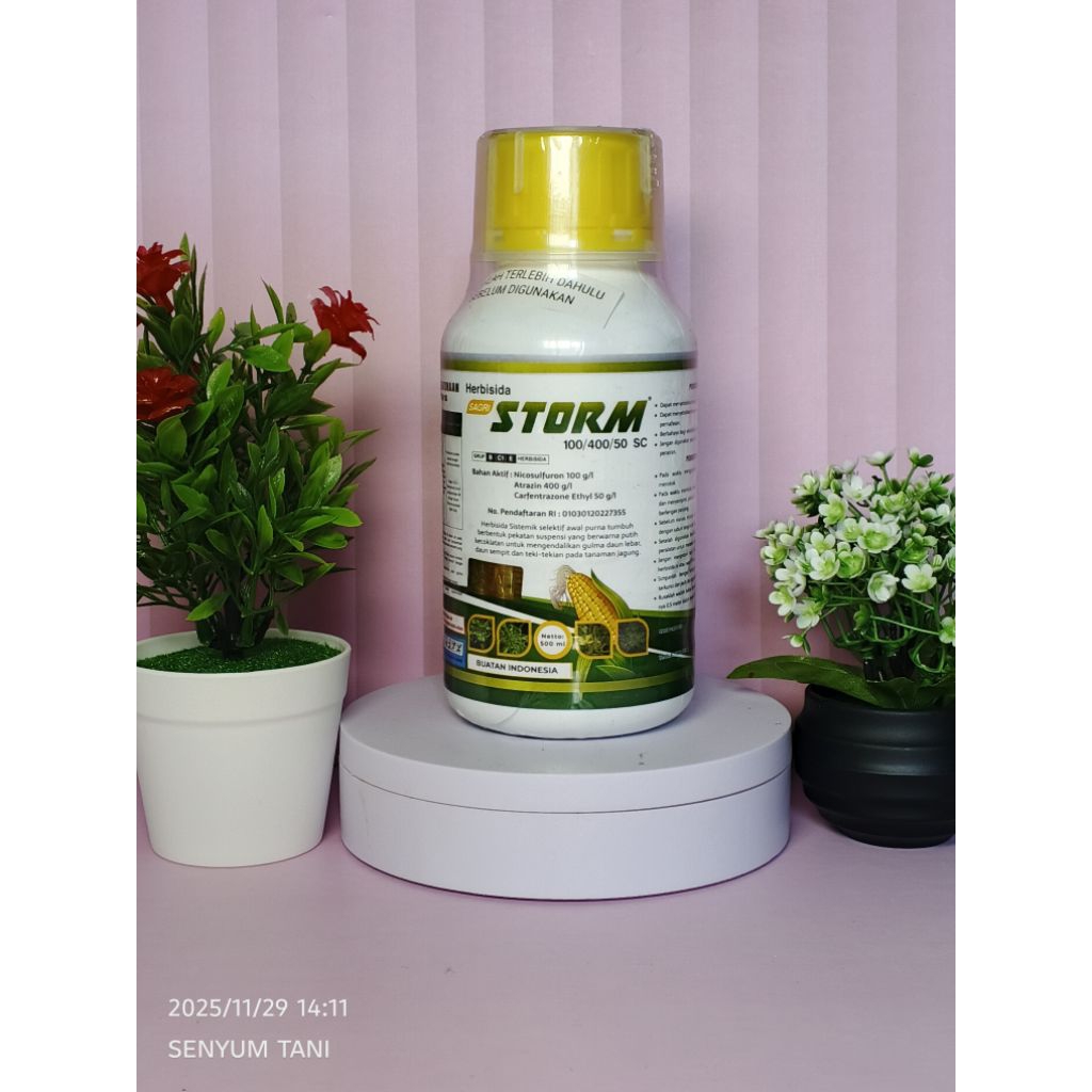 Herbisida Selektif Jagung STORM 500ML Bonus kaos