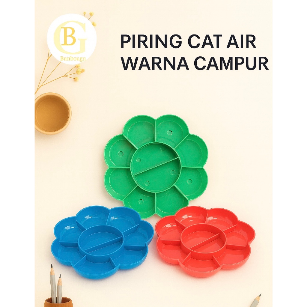 GROSSIR PIRING CAT AIR DOFF / PIRING CAT AIR / PALET CAT / PALET WARNA / PALET GAMBAR / PALET DOFF /