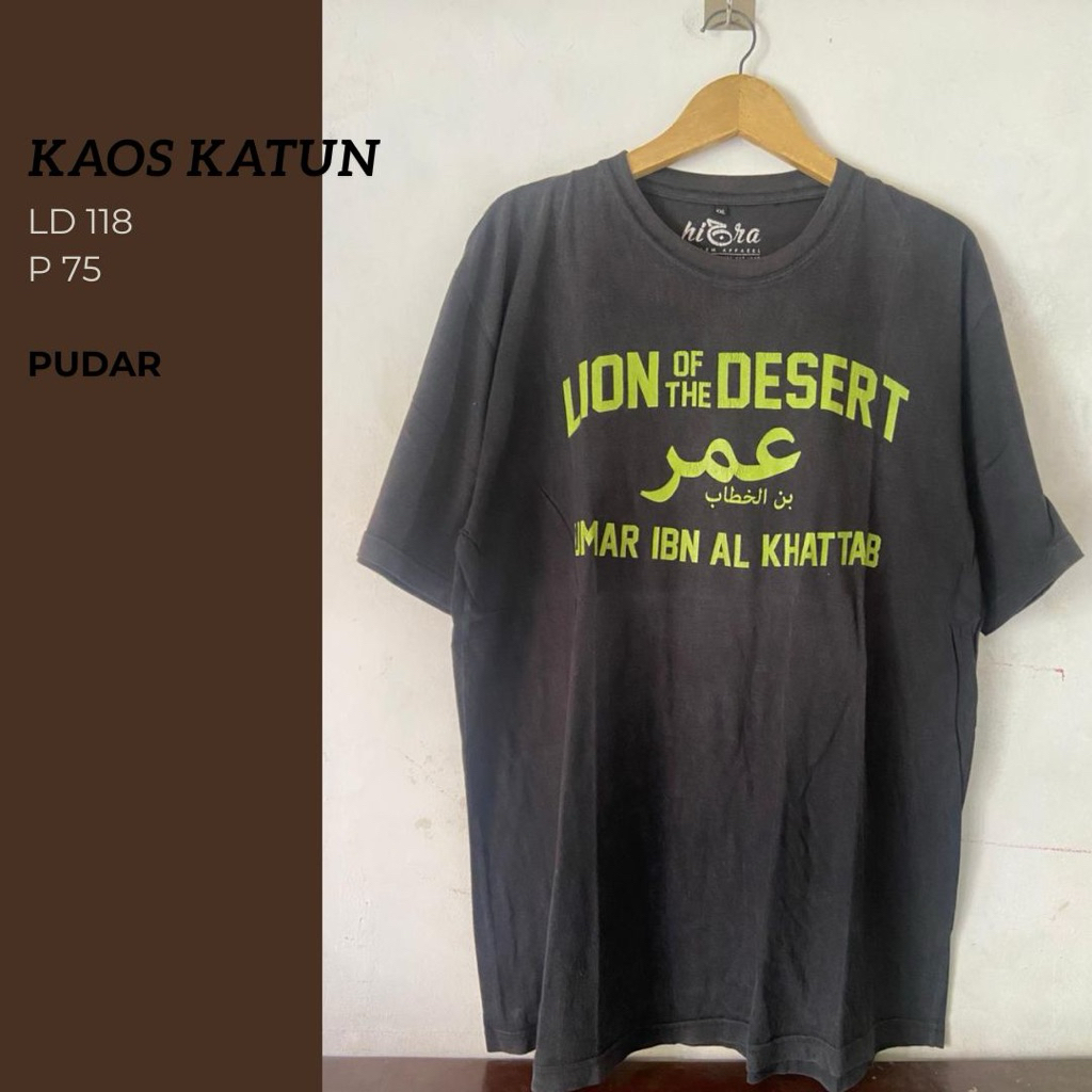 ETALASE (PRELOVED) KAOS OBLONG PRIA DAN WANITA