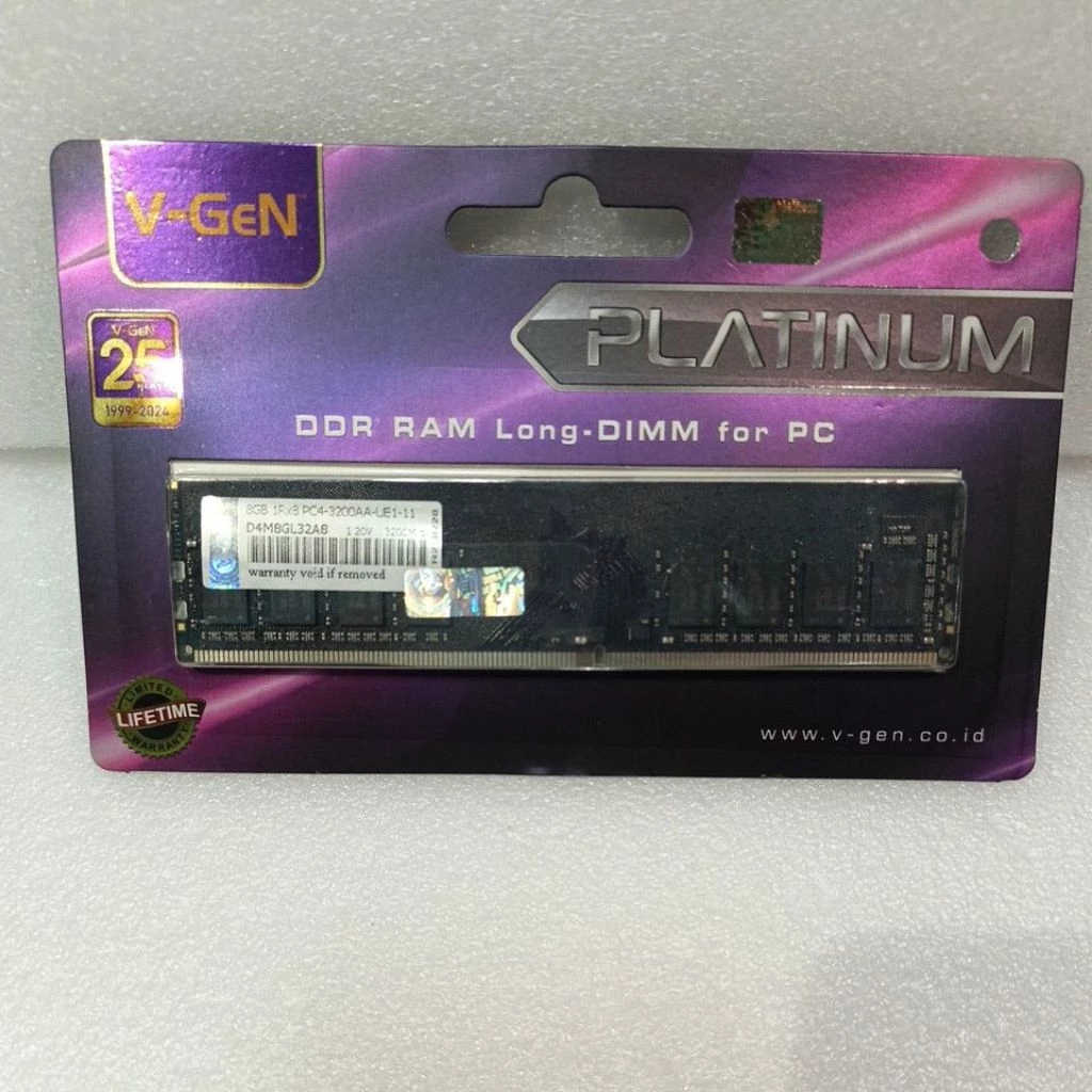 Memory Komputer//Ram V-Gen DDR4 8Gb 3200Mhz