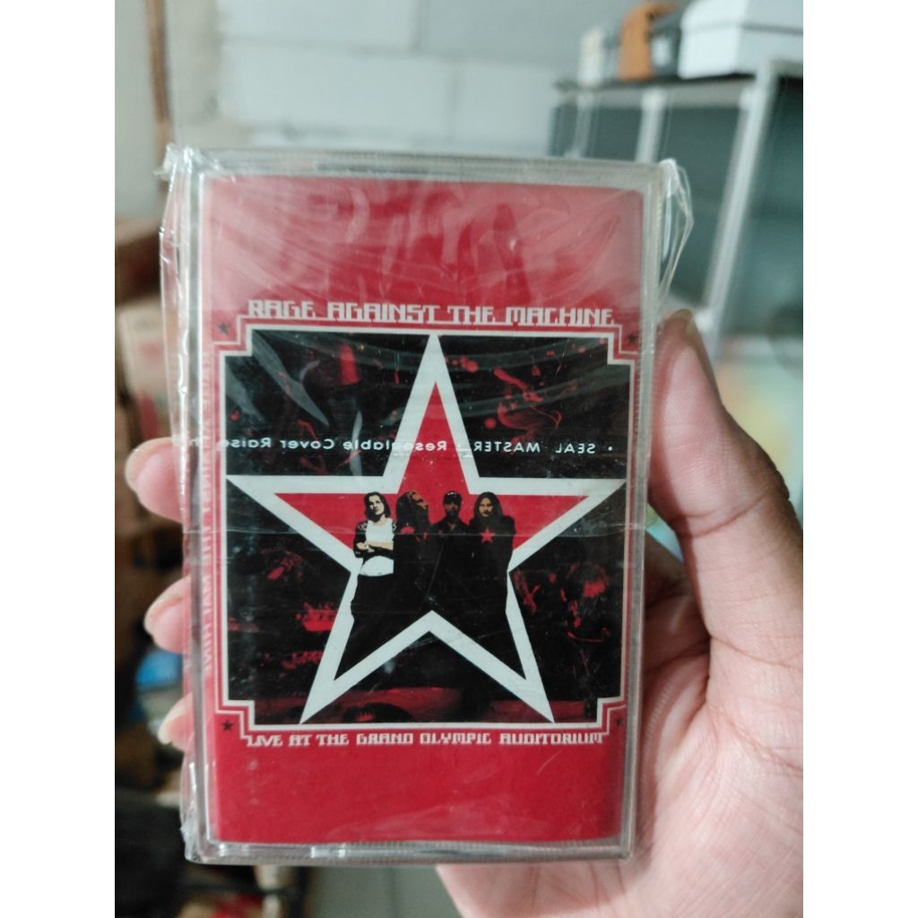 Kaset Original RATM - Live at grand olympic auditorium