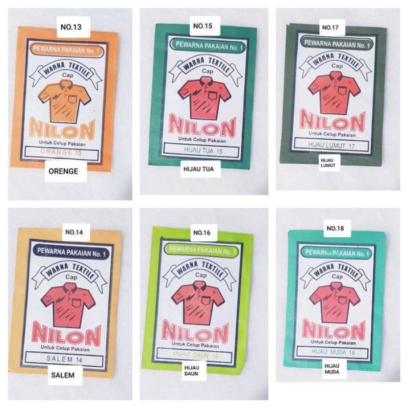 Wantex pewarna pakaian / kain / wantex cap nilon untuk celup pakaian textile cap nilon