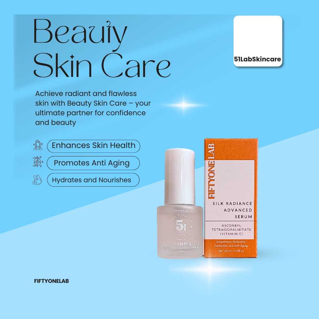 FIFTYONE LAB Silk Radiance Advanced Serum – Vitamin C